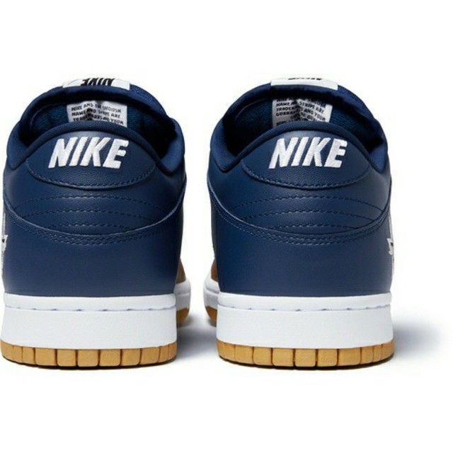 Supreme Nike SB Dunk Low Navy 10.5 28.5