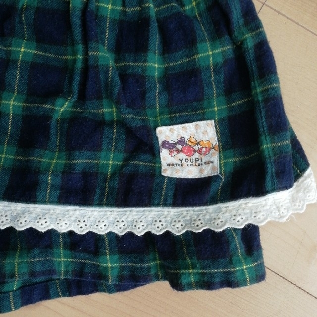 Youpi!(ユッピー)のユッピー！　110　キュロットスカート キッズ/ベビー/マタニティのキッズ服女の子用(90cm~)(パンツ/スパッツ)の商品写真