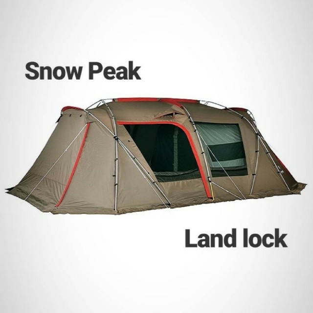 Snow Peak(スノーピーク)の最安 スノーピークランドロック 新品 未使用 TP-671R Snow Peak スポーツ/アウトドアのアウトドア(テント/タープ)の商品写真