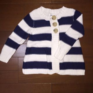 オールドネイビー(Old Navy)の美品！OLD NAVYボーダーカーデ(カーディガン)