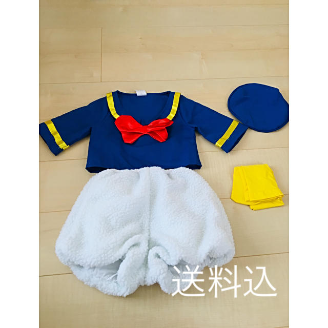 Disney(ディズニー)のドナルド コスチューム キッズ/ベビー/マタニティのキッズ服男の子用(90cm~)(その他)の商品写真