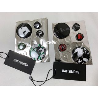 ラフシモンズ(RAF SIMONS)の新品【 RafSimons 】缶バッジ セット ラフシモンズ ピンズ(その他)