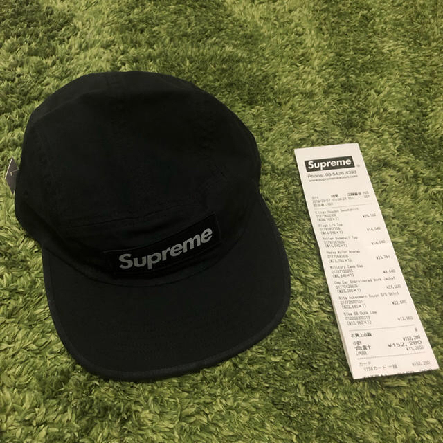 【新品】military camp cap supreme キャップ