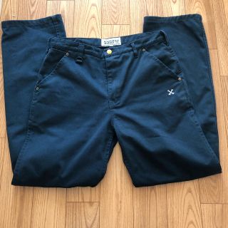 ディッキーズ(Dickies)のbluco ブルコ ワークパンツ ネイビー Lサイズ(ワークパンツ/カーゴパンツ)