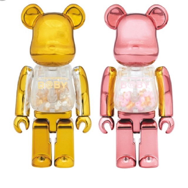 MY FIRST BE@RBRICK B@BY 100% 2体セット