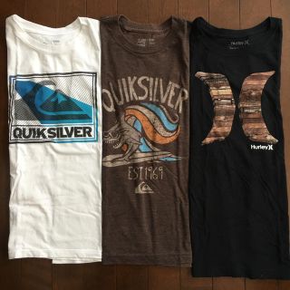 クイックシルバー(QUIKSILVER)の男の子150 QUICK silver  Hurley Tシャツ半袖(Tシャツ/カットソー)