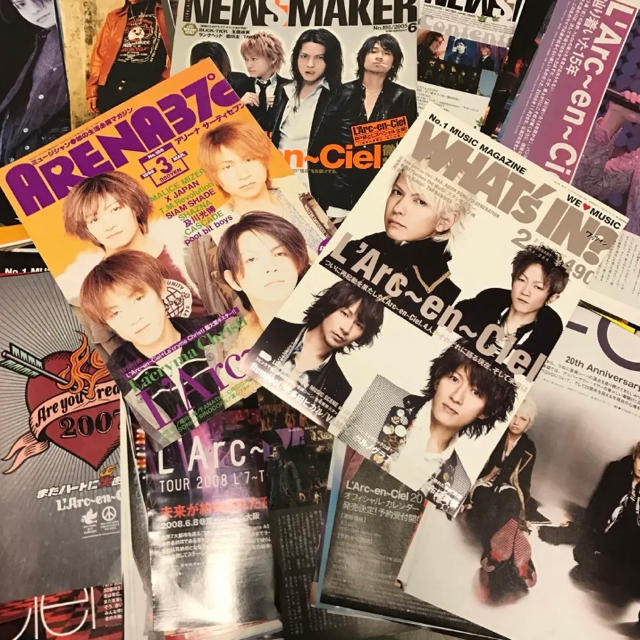 L'Arc~en~Ciel - L'Arc〜en〜Ciel 切り抜き 470枚の通販 by L'Arc~en~Ciel - L'Arc〜en〜Ciel 切り抜き 470枚の通販 by