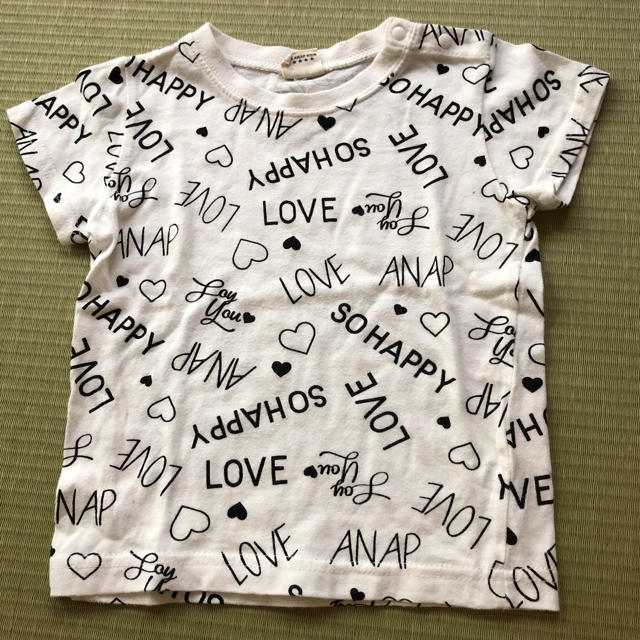 ANAP Kids(アナップキッズ)のANAP 福袋 ４点セット キッズ/ベビー/マタニティのキッズ服女の子用(90cm~)(Tシャツ/カットソー)の商品写真