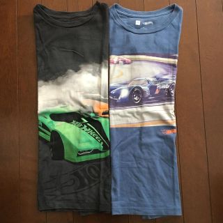 ギャップ(GAP)の男の子150ギャップ×ホットウィール半袖Tシャツ2点まとめ売り(Tシャツ/カットソー)