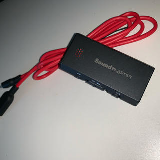 クリエイティブリクリエーション(CREATIVE RECREATION)のsound blaster e1 本体のみ(PC周辺機器)