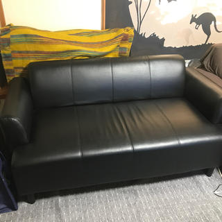イケア ブラック 二人掛けソファの通販 6点 | IKEAのインテリア/住まい