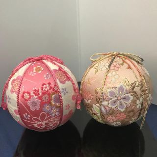 手鞠 手毬 てまり 手まり 2点セットの通販 by メル's shop|ラクマ