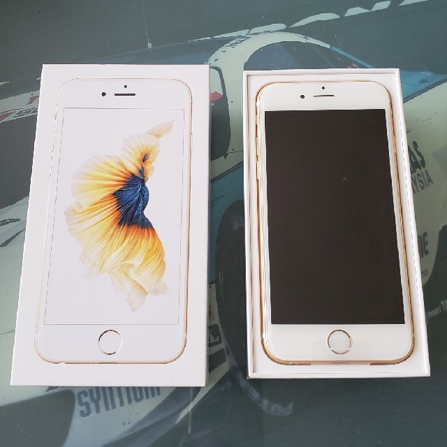 【新品】iPhone6s Gold 32GB SIMロック解除済