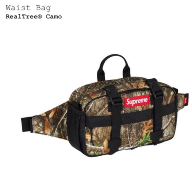 バッグSupreme Waist Bag Real Tree Camo