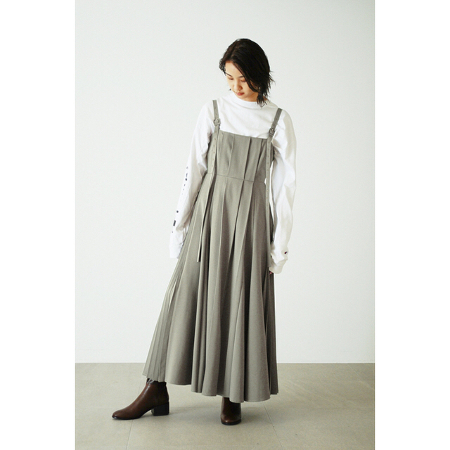 ロングワンピース/マキシワンピース 最新作完売 FRAY I.D ボリューム