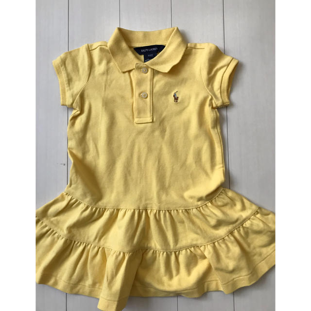 Ralph Lauren(ラルフローレン)のmuppy様専用 ワンピース 女児 ラルフローレン 未使用 3T キッズ/ベビー/マタニティのキッズ服女の子用(90cm~)(ワンピース)の商品写真