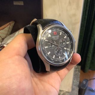 スイスミリタリー(SWISS MILITARY)のswiss military hanowa chronograph(腕時計(アナログ))