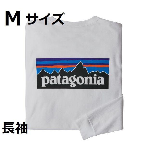 【新品】 [M] パタゴニア P-6 ロゴ 長袖 Tシャツ 39161 ロンT