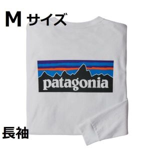 パタゴニア(patagonia)の【新品】 [M] パタゴニア P-6 ロゴ 長袖 Tシャツ 39161 ロンT(Tシャツ/カットソー(七分/長袖))