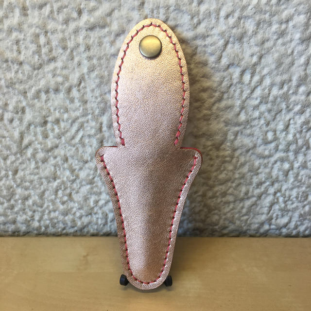 【ハンドメイド】革製 ホルン マウスピース ケース ポーチ