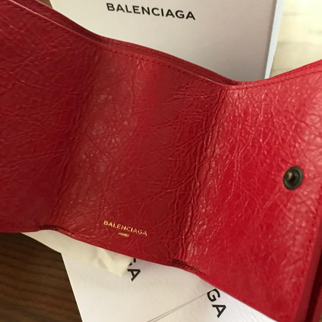 BALENCIAGA クラシック ミニ ウォレット レッド 商品の状態 【超