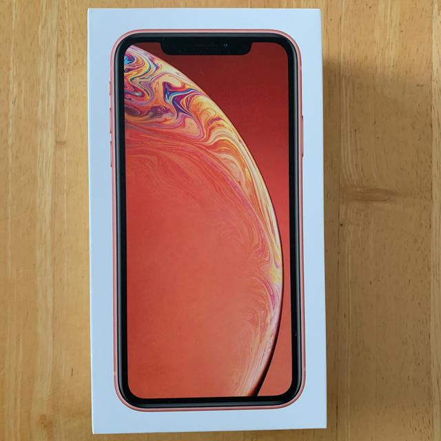 iPhone XR 64GB コーラル 新品【SIMフリー】iPhoneを探す