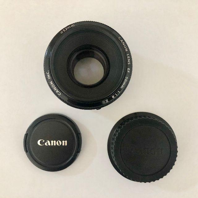 Canon EF 50mm F1.8 Ⅱの通販 by hiroiskw's shop｜キヤノンならラクマ - 単焦点 レンズ Canon キャノン 総合評価