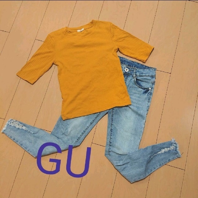 GU(ジーユー)のレオナルド様♡専用 レディースのトップス(カットソー(半袖/袖なし))の商品写真