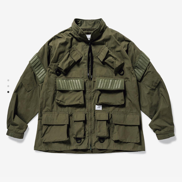 WTAPS MODULAR JACKET.COTTON.WEATHER