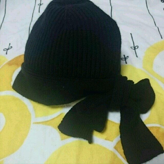 STRAWBERRY-FIELDS(ストロベリーフィールズ)の★リボンニット帽★SanDiegoHat レディースの帽子(ニット帽/ビーニー)の商品写真
