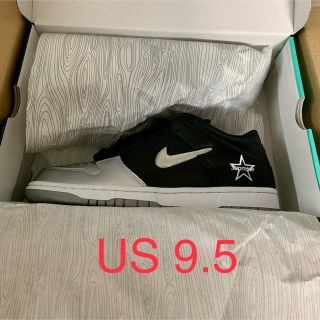 シュプリーム(Supreme)のSupreme Dunk SB Black US9.5 27.5 即日発送(スニーカー)