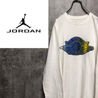 ナイキ(NIKE)の【激レア】エアジョーダン☆ウイングビッグロゴ・ジャンプマンプリントロンT(Tシャツ/カットソー(七分/長袖))