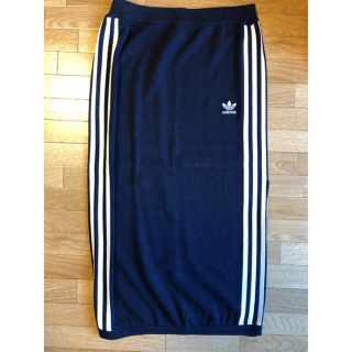 オリジナル(Original)のまみ様専用　アディダスadidas オリジナルス ニットスカート ネイビー OT(ミニスカート)