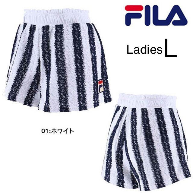 FILA(フィラ)の新品 FILA レディース ショートパンツ L スポーツ/アウトドアのテニス(ウェア)の商品写真