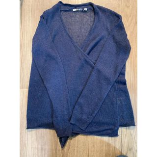 ユニクロ(UNIQLO)の麻 カーディガン(カーディガン)