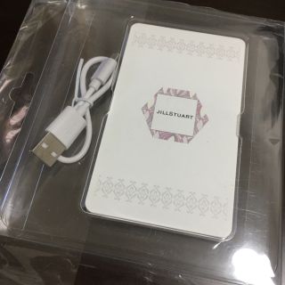 ジルスチュアート(JILLSTUART)のジルスチュアート モバイルバッテリー(バッテリー/充電器)