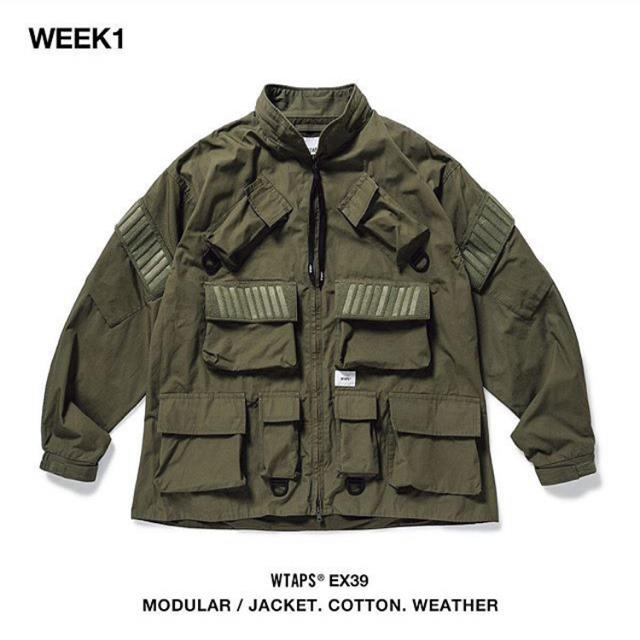 WTAPS MODULAR / JACKET. COTTON. WEATHER