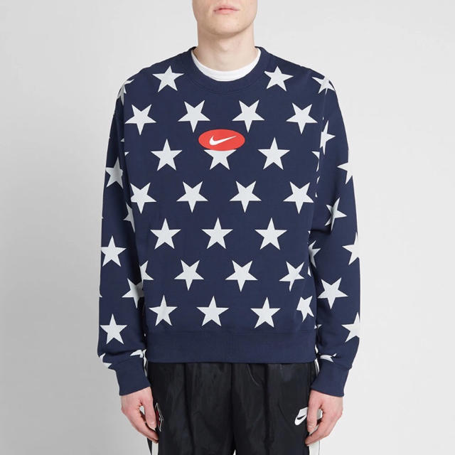 nikelab nrg star crewneck ナイキラボ 星 スウェット