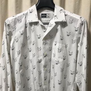 【世界数枚限定】長場雄 pokemon shirts コラボ 開襟シャツ Lの通販