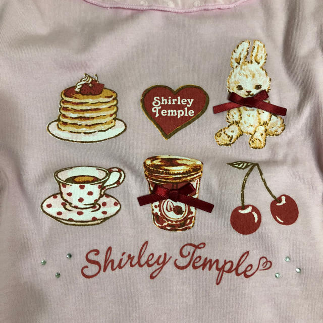 Shirley Temple(シャーリーテンプル)の未使用  Shirley Temple  トップス  130 キッズ/ベビー/マタニティのキッズ服女の子用(90cm~)(Tシャツ/カットソー)の商品写真