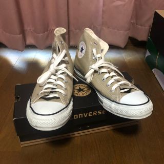 コンバース(CONVERSE)のコンバース オールスター ベージュ 27.5(スニーカー)