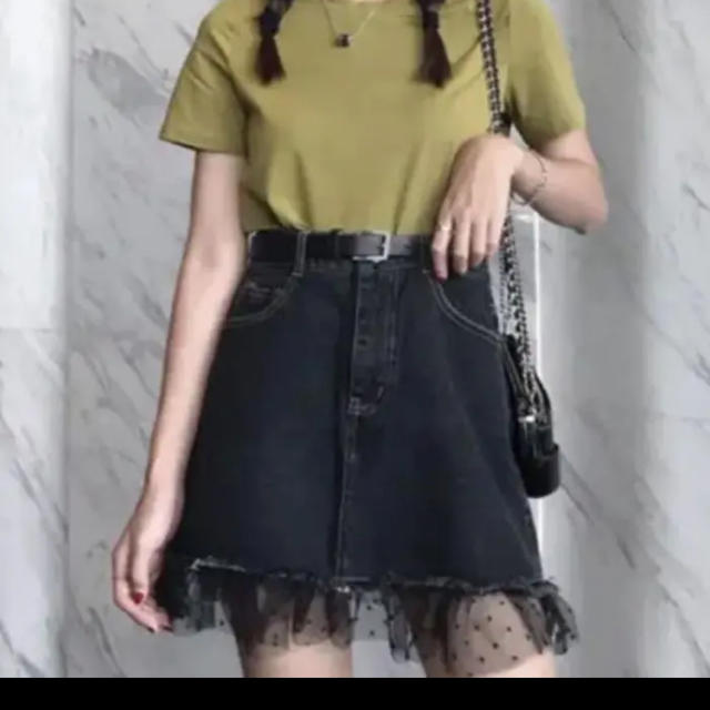 イチナナキログラム 17kg レーススカート 韓国ファッション 韓国 レディースのスカート(ミニスカート)の商品写真