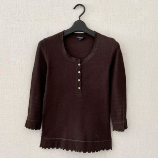 バーバリー(BURBERRY)のバーバリー♡リブカットソー(カットソー(長袖/七分))