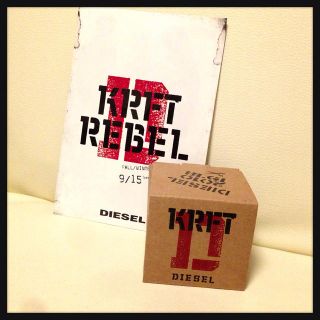 ディーゼル(DIESEL)のDIESEL非売品クラフトアイロンシール(その他)