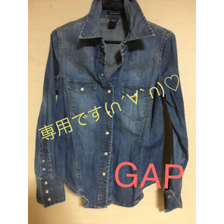 ギャップ(GAP)のデニムシャツGAP(シャツ/ブラウス(長袖/七分))