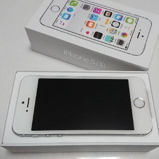 アイフォーン(iPhone)の未使用/iPhone5S(32GB)シルバー/Ymobile/Softbank(スマートフォン本体)