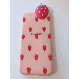 いちご付 iPhoneケース(iPhoneケース)