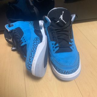 ナイキ(NIKE)の専用 最終値下  AJ3 パウダーブルージョーダン3(スニーカー)