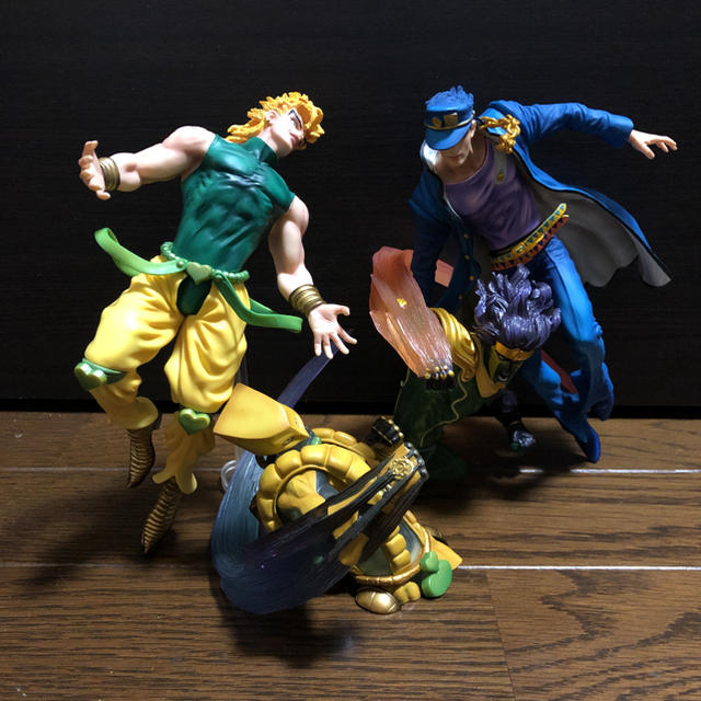 BANPRESTO(バンプレスト)のジョジョの奇妙な冒険 第3部か 空条承太郎 & DIO フィギュア エンタメ/ホビーのフィギュア(アニメ/ゲーム)の商品写真