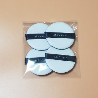 ミシャ(MISSHA)のミシャのクッションファンデ用のパフ4個(その他)